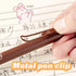 Retractable Quick Dry Ink Pens, Comfortable 0.5mm Fine Point Black Ink Pens for Office and School Supplies
