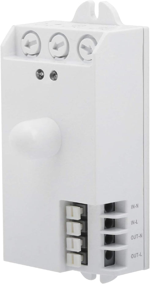 Cloimei 5.8GHz TDL1913 2-16M Microwave Motion Sensor Switch High Sensitivity Adjustable Range for Smart Home Lighting