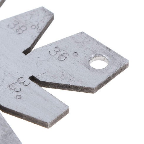 Cutting Angle Gage Template Metalworking Screw Thread Gauge Measuring Tool Stainless Steel