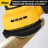 10 Pack 5 Inch 8 5" Holes Soft Density Interface Pads Hook and Loop Sponge Cushion Buffering Backing Pads