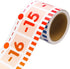 Number Line Bulletin Board Border Rainbow -20 to 100 Classroom Decoration 36ft Roll