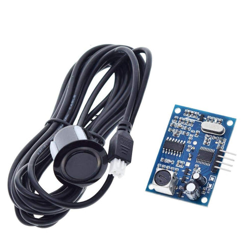 DC 5V Waterproof Ultrasonic Module, AJ-SR04M Integrated Distance Measuring Transducer Sensor with 2.5M Cable