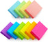 Eastern Wolf Sticky Notes - 1.5x2 Self-Stick Notes in 10 Bright Multi Colors, 20 Pads, 100 Sheets/Pad