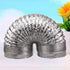 DOITOOL 3 Inch Aluminum Flexible Ducting Dryer Vent Hose, 6.7 Feet Duct Hose for Heating, Ventilation, Air Conditioning