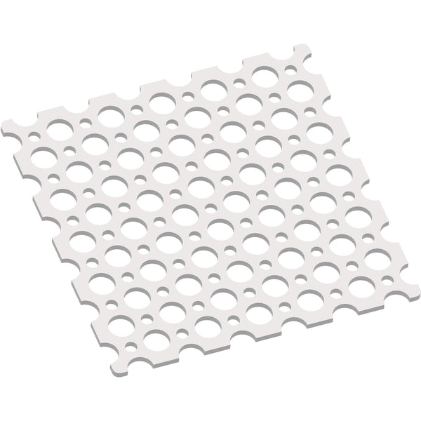 TETRIX PRIME 6x6 Plate, 96 mm x 96 mm Aluminum Building Plate, Package of 2, Compatible with TETRIX MAX