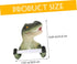 Holibanna Dinosaur Toilet Paper Holder Adhesive Backing Fun Bathroom Decor for Boys and Girls Wall-Mounted Easy