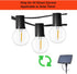 3V Bulbs,Only 3V 120V, E12 G40 Bulbs,Warm 25 Pack. DC Low Voltage,Solar String Light for DC, Burn Out at Shatterproof