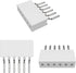 Litcessory 6-Pin to Cut-End Connector for Philips Hue Lightstrip Plus, 10 Pack, White