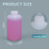 Plastic Container Lab Chemical Reagent Bottles, 250ml Liquid Solid Storage Bottles with Cap, 10PACK