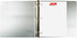 JAM PAPER Aluminium 2 inch Binders | Silver Aluminum 3 Ring Binder | Sold Individually