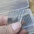 ?????? ???? 30 Pcs Needle Shape Diamond Burr Set for Rotary Tools, 1/8'' Shank for Stone Carving (Size: 1mm-3mm)