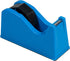 IHOMECOOKER Desktop Tape Dispenser Adhesive Roll Holder (Fits 1" & 3" Core) with Weighted Nonskid Base (Blue)