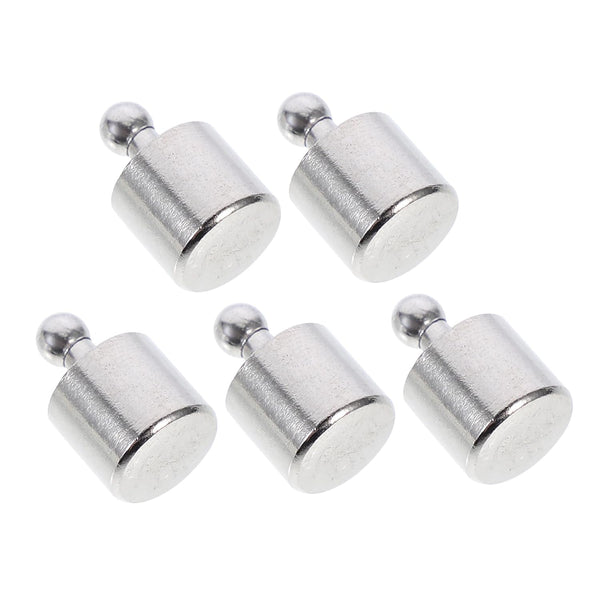 Hemoton 5pcs Balance Weights - 10 Gram Weight Plating Weight Steel Digital Scale Supplies for Teaching Prop Experiment