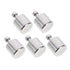 Hemoton 5pcs Balance Weights - 10 Gram Weight Plating Weight Steel Digital Scale Supplies for Teaching Prop Experiment