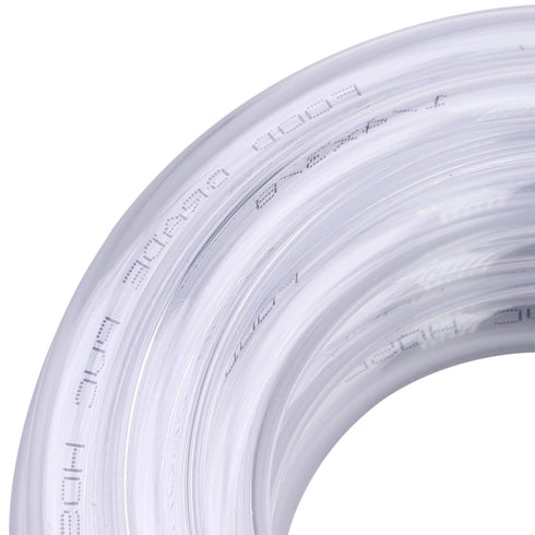 Clear Vinyl PVC Tubing 1/4" ID x 3/8" OD Flexible Food Grade Hose, 10 Feet