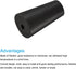 MECCANIXITY 10 Pieces Rubber Tapered Plug 10mm to 15mm, Black for Lab Home