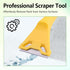 YAFIYGI Glass Scraper Heavy Duty Window Paint Scraper Plastic Razor Blade Scrapers Knife Tool for Stains Paints Putty