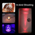 Zabalar 3D Crystal Dolphin Ball Light with Colorful LED Light Base,Heart Dolphin Lamp for Room,Color Changing Animal