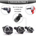 3Pcs Countersink Drill Bits - 90 Degree Chamfering Drill Bit Set with 1/4'' Hex Shank for Woodworking, Carbon Steel