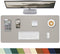 Leather Desk Pad Protector,Large Mouse pad,Office Desk mat,Laptop Mat for Desk, Non-Slip