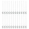 PATIKIL 25G Blunt Tip Dispensing Needle, 24 Pcs 2 Inch Stainless Steel Liquid Dispenser Needles with Lure Lock