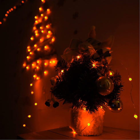 USB Fairy Lights 33 Ft 100 LED String Lights with ON/Off Switch, Waterproof Copper Wire for Crafts, Christmas
