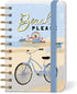 Punch Studio Molly & Rex Beach Please Spiral Pocket Notebook (36622)