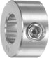 HARFINGTON 2pcs Shaft Collar 3/8" Bore, 304 Stainless Steel Set Screw Shaft Collars for Machine Tools