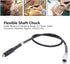 Rotary Grinder Flexible Shaft Power Drill Extension Cable Chuck Grinder Attachment Rotary Tool 1/8in Clamping Rang