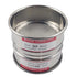 LABALPHA 500 Mesh Lab Sieves, Test Sieve #500 Mesh, 4'' Diameter, 304 Stainless Steel Wire Cloth