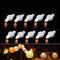 30 Pack Paper Lantern Lights Battery Operated Warm White Hanging LED Lights