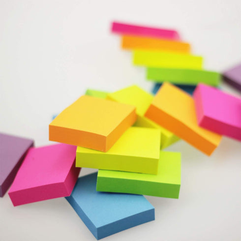 Early Buy Sticky Notes 1.5 x 2 Self-Stick Notes, 6 Bright Colors, 36 Pads, 100 Sheets/Pad