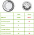 HBN Indoor Timers for Lamps, 24 Hour Plug-in Mechanical Timer, Dual Outlets, 15 Minute Intervals, Heavy Duty Daily