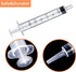 40 PCS-3 ml Plastic Syringes, Individually Packge for Scientific Labs Experiment Refilling,Watering,Measuring,lip gloss injection