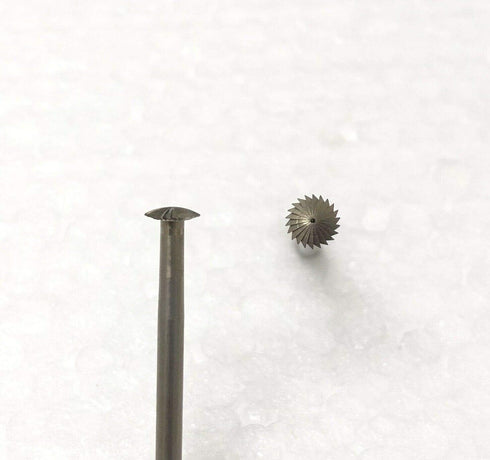 Setting 3/32" 3.5mm 1PC Knife Edge Cut Lentil Burs Channel Burr Shank for Jewelry, Art, Hobby and Craft M@illefer Made