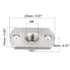 uxcell Nuts,M6 2 10Pcs Weld Tab Base UNC Carbon Steel Machine Screw Projection Silver