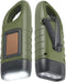 Simpeak 2-Pack Hand Crank Solar Powered Flashlight, Emergency Rechargeable LED Survival Flashlight,
