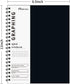 Graph Paper Notebook Spiral Notebook 8.5" x 11"-4 Pack Grid Paper Notebook Graph notebook Engineering notebook 120 Pages 100 GSM Thick Graphing Paper Notebook Hardcover Journal for School,