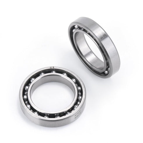 XIKE 2 Pcs 6803 C3 Deep Groove Bearing 17x26x5mm,Chrome Steel Open C3 Clearance Bearing for Industrial Wheels,Pump and Gear Equipment.