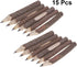 NUOBESTY 30 pcs Natural Retro Twig Pencils, Wood Branch Pencil Supplies, Rustic Tree Branch Office Gifts