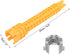PATIKIL Faucet and Sink Installer, 5 in 1 Multi-purpose Wrench Plumbing Tool for Toilet Bowl Bathroom Basin, Yellow by PATIKIL
