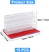 SPNKMJUJ 10 1/8" 1/4" Counter (1.96") PCS Self Adhesive Poster Board Stand Acrylic Poster Stand to Thick Sneeze Bracket