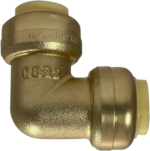 5 Pcs XFITTING Push Fit 1/2 Inch x 1/2 Inch Elbow, 27-3-3=5XX