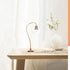 Curved Metal Lamp Rod - Ideal for DIY Lighting Projects