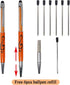 Stylus Pen Crystal Ballpoint Pens, Capacitive Diamond Writing Pens for All Touch Screens
