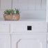 4Pcs Zinc Alloy Solid Cabinet Drawer Handles, Single Hole Door Pulls, Matte Black, Thickened Furniture Knobs