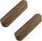 MOROBOR Self-Adhesive Furniture Pulls, 2pcs Walnut Wood No-Drill Cabinet Knobs Instantly Mounted