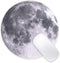 ProElife Round Mouse Pad Gaming Cute Moon Mousepad, 8.66-Inch Non-Slip Rubber Base for Home Office