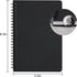 EUSOAR Spiral Notebook Journal, A5 3packs 5.5"x8.3" Hardcover Blank Kraft Sketch Notebook Journals Bulk,College Wirebound Memo Notepads Diary Planner Notebook with Unlined Paper 120pages/60sheets by EUSOAR