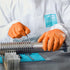Ansell Microflex 93-256 Mega Texture Grip Nitrile Gloves: Extra Durable Disposable Gloves, 6.3 mil - Small (Box of 100)